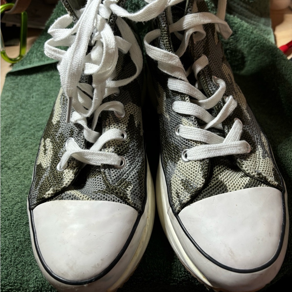 Madden Girl Camo Platform Sneaker